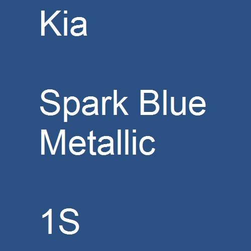 Kia, Spark Blue Metallic, 1S.